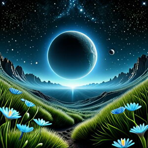 タロットクロス tarot 占い 神秘的 タペストリー おしゃれ 祭壇 撮影背景 正方形 グッズ アクセサリー 青 黒 花 宇宙 惑星 風景 夜空