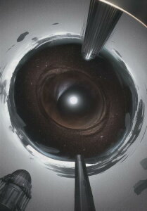 ブラックホール 宇宙 星 銀河 天体 タペストリー 風景 リラックス 名画風 遠景 瞑想 大判 布製 壁飾り 巨大 壁掛け インテリア 大きい 撮影背景 長方形 黒 白 グレー