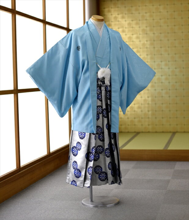 楽天市場 紋付羽織袴 袴 レンタル 男 水色 ブルー 新郎 成人式 紋付袴 着物レンタル フルセットレンタル 結婚式 卒業式 紋付き袴 色打掛 白無垢 身長165cm 176cm 袴レンタル フォトブック付 Froufrou