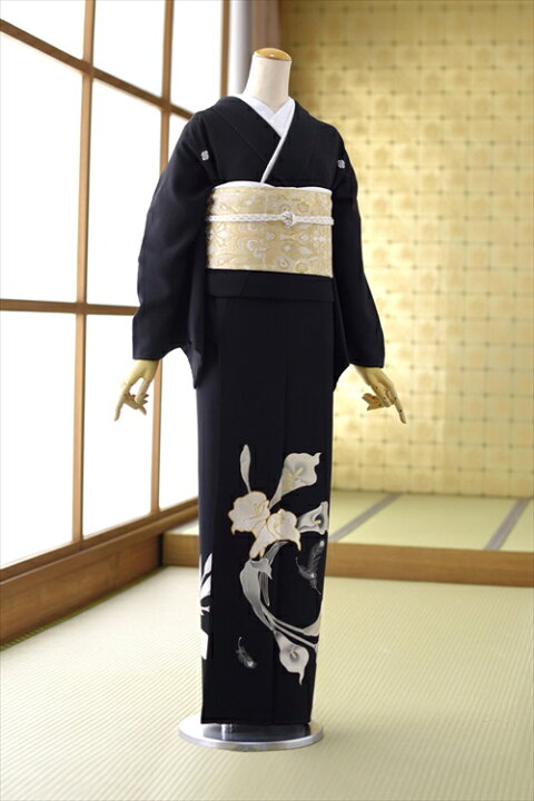 楽天市場】黒留袖 留袖 レンタル mt2088高級正絹 着物レンタル 結婚式  