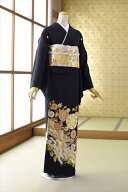 高級正絹 留袖レンタル フルセットレンタル着物レンタル 黒留袖 結婚式 母親 母上 親族 列席者 貸衣装 フ…