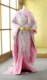 オーガンジー打掛 フルセットレンタル 着物レンタル 色打掛レンタル 結婚式 花嫁和装 貸衣装 フルフル 〔かしいしょう〕