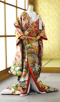 楽天市場】西陣織（種類（花嫁着物）色打掛）（和服｜レディース 