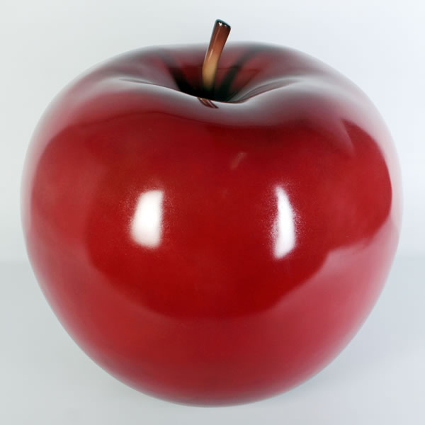 楽天市場】FRPオブジェ 熟したりんご 置物 果物 フルーツ 林檎 リンゴ