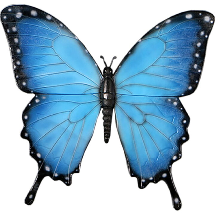楽天市場】FRPアニマルオブジェ 壁掛け蝶々・50cm【即納可】置物 動物  
