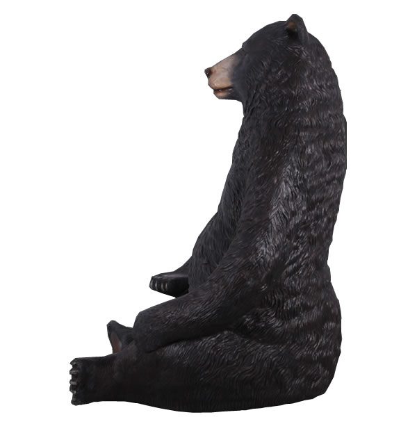 楽天市場】FRPアニマルオブジェ 巨大な黒クマ 置物 動物 熊 クマ くま 