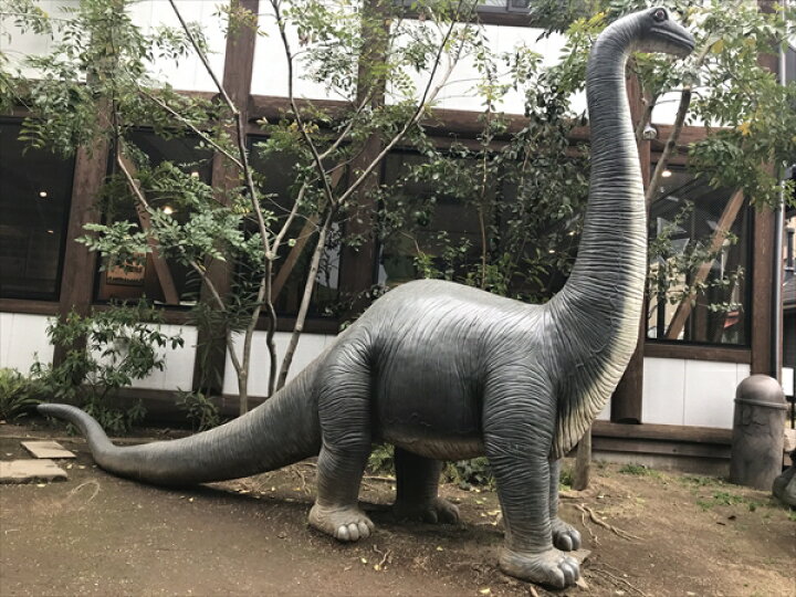 楽天市場】FRP恐竜オブジェ 草原のブロントザウルスディスプレイ 