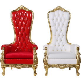 FRPオブジェ 鋲打ちクリスマスの玉座ソファ置物 椅子 いす ガーデンファニチャー 店舗 イベント ディスプレイ 実物大 等身大 リアル 【whlny】