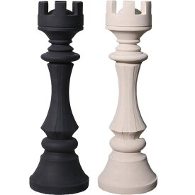 FRPオブジェ ストーン仕上げチェス騎士ナイト-ブラック/ホワイト置物 フォトスポット フォトスタジオ 店舗 カフェ 喫茶店 レストラン 飲食店 インテリア イベント ディスプレイ 実物大 等身大 リアル 等身大フィギュア 【whlny】