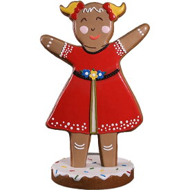 FRPオブジェ クッキーの女の子ガール置物 玩具 お菓子 店舗 カフェ 喫茶店 レストラン 飲食店 インテリア イベント ディスプレイ 実物大 等身大 リアル 【whlny】