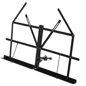 折り畳み式 卓上 譜面台 楽譜 スタンド 専用ケース付 楽譜スタンド tecc-gakusuta