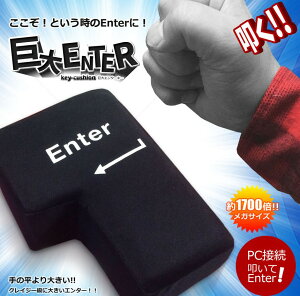 ���� �G���^�[�L�[ BIG Enter �p�\�R�� PC BIG USB ��1700�{�������낢�I ��������O�b�Y �N�b�V���� �i�i ���蕨 TEC-KYOENTERD