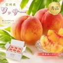 信州産 ワッサー 秀品 贈答 お中元 御歳暮 内祝い 桃 もも　クール便無料　のし名入れ対応可
