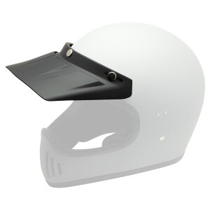 ロングバイザー 3点ボタン ISZERO1Visor / ジェットヘルメット スモールジェット / つば レトロ ISN HELMET 石野商会【RSL】