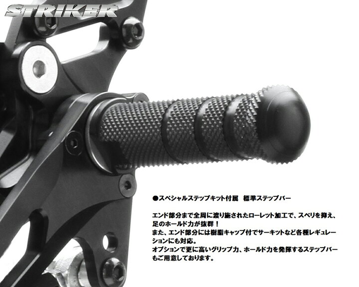 楽天市場】【ストライカー】 バックステップ CBR650R CB650R SS 