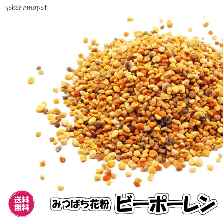 楽天市場 ビーポーレン 100g スペイン産 食用花粉 スーパーフード 送料無料 ビーポーレン100g ハチミツ はちみつ 純正 蜂蜜 天然 お試しパック 横浜ポット