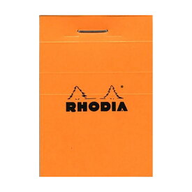 2点以上でメール便送料無料【No.10】ブロック ロディア オレンジ　BLOC RHODIA【5.2x7.5cm】