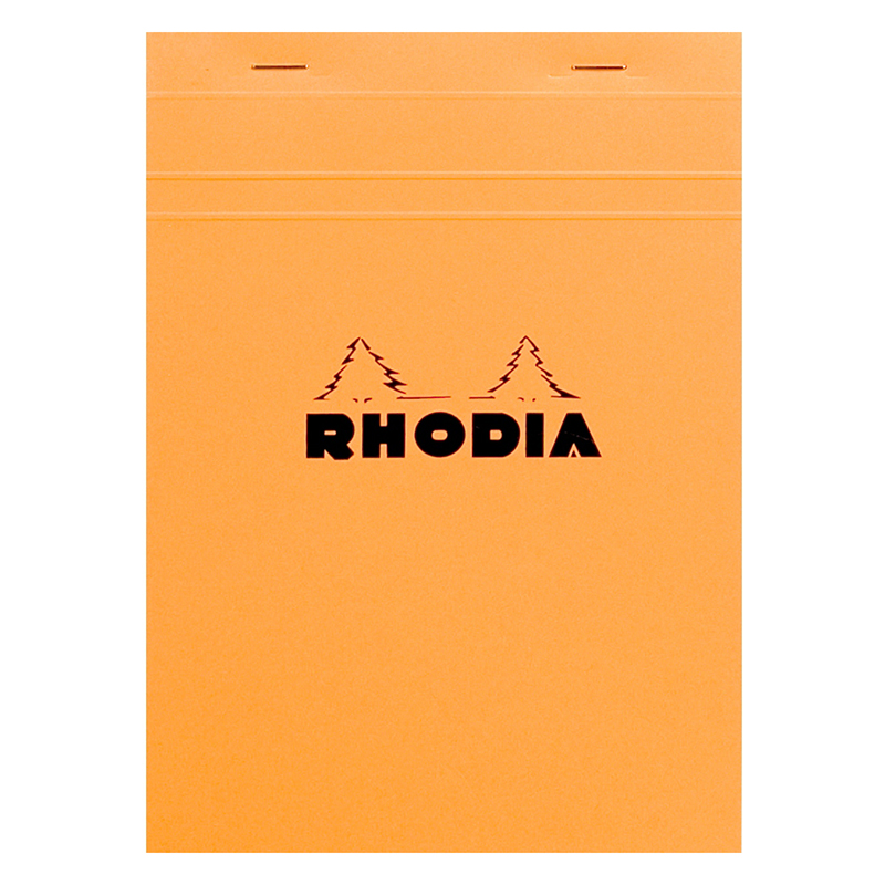 期間限定お試し価格 ブロックメモのトップブランド No.16 メール便送料無料 ブロック ロディア 毎日がバーゲンセール RHODIA 14.8×21cm オレンジ BLOC