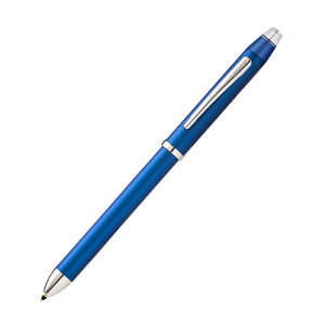 【名入れ無料】 CROSS ボールペン クロス TECH3 テックスリー 複合ペン 黒 赤 シャーペン 0.5mm 両回転式 取り換えパーツ付 名前入りペン ブルー ブラック クローム GIFT 就職 卒業 入学 退職 誕生