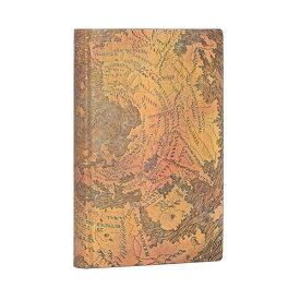 Paperblanks ペーパーブランクス Flexis　ハント・レノックスの地球儀　罫線　ソフトカバー　ミニサイズ　横罫