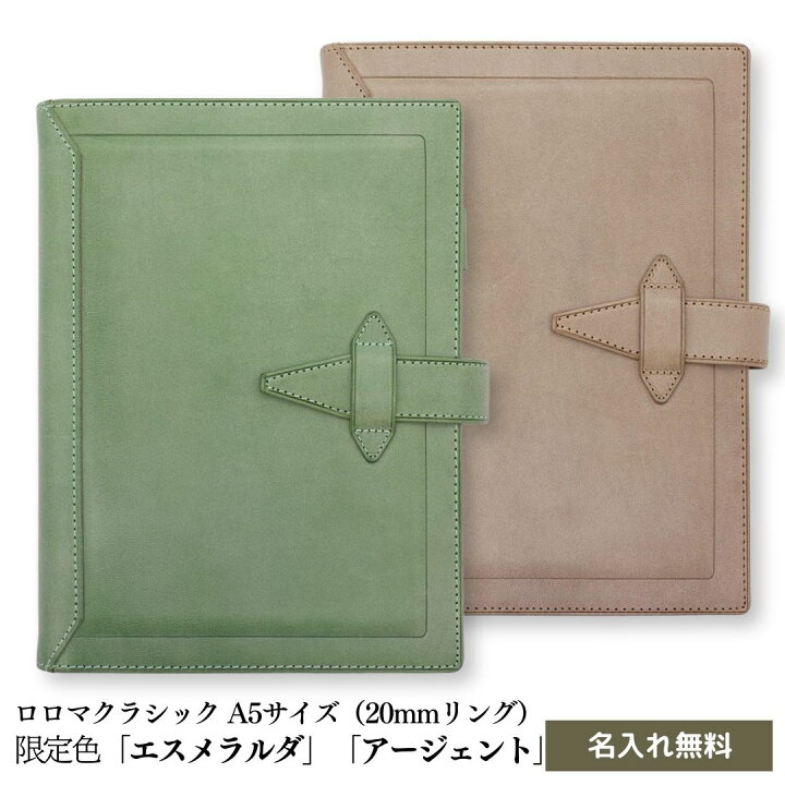 楽天市場】ダヴィンチ ロロマクラシック A5サイズ リング20mm 限定色 