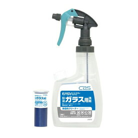 イ-ジ-スプレ-除菌ガラス用洗剤スタ-タ-セット スプレイヤー付きボトル＋カートリッジ×6
