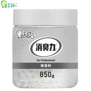 消臭力 業務用 ビーズタイプ 大容量 本体 850g 無香料