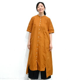 【SALE50%off】製品染め オックス シャツワンピース 【SK4032247】【SUNVALLEY サンバレー】