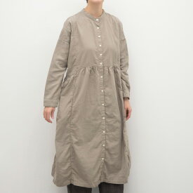 【SALE40%off】[公式ストア] SUN VALLEY サンバレー / 製品染め コットン ダブルガーゼ 2WAY 切替 ワンピース
