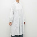 [公式ストア] SUN VALLEY サンバレー / 製品染め オックス シャツワンピース