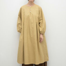 [公式ストア] SUN VALLEY サンバレー / 製品染め オックス タック ワンピース