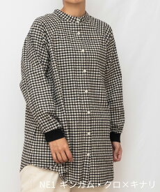 【SALE40%off】[公式ストア] SUN VALLEY サンバレー / 綿麻 平織 起毛 2WAY チュニック