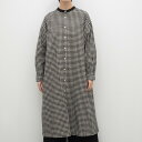 【SALE40%off】[公式ストア] SUN VALLEY サンバレー / 綿麻 平織 起毛 2WAY シャツワンピース