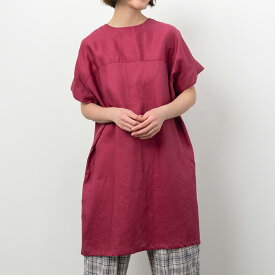 【SALE50%off】[公式ストア] SUN VALLEY サンバレー / リネン平織 2WAYチュニック