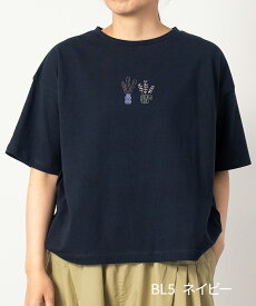 【SALE30%off】[公式ストア] SUN VALLEY サンバレー / 空紡糸 天竺 植物 プリントTシャツ