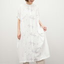 【SALE20%off】[公式ストア] SUN VALLEY サンバレー / コットン平織 総柄刺繍2WAYワンピース