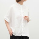 【SALE20%off】[公式ストア] SUN VALLEY サンバレー / 製品染め コットン ローン スタンドシャツ