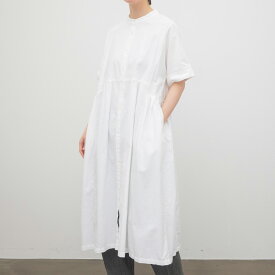 【SALE40%off】[公式ストア] SUN VALLEY サンバレー / 製品染め オックス 切替 シャツワンピース