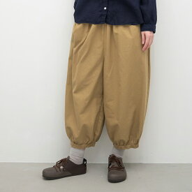 【SALE30%off】[公式ストア] SUN VALLEY サンバレー / 製品染め オックス サルエル パンツ