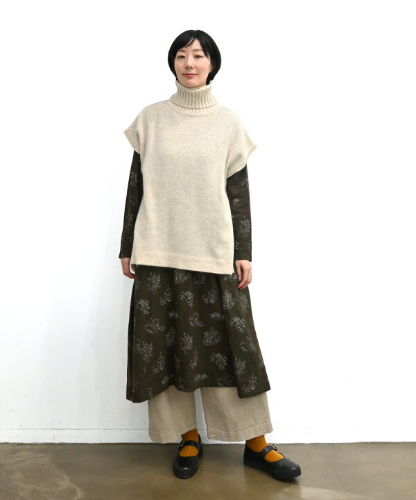 楽天市場】【SALE70%off】アンゴラ 混 ニット 起毛 タートル ベスト 