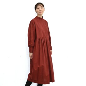 【SALE60%off】製品染め 綿麻 平織 2WAY ドルマン ワンピース 【TK810236】【tukuroi ツクロイ】