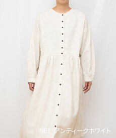 【SALE50%off】[公式ストア] tukuroi by SUN VALLEY ツクロイ / 製品染め コットンジャガード 2WAYワンピース