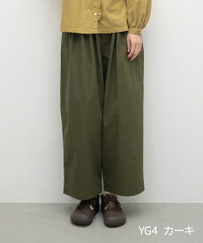 【SALE50%off】[公式ストア] tukuroi by SUN VALLEY ツクロイ / コットン馬布 ピーチ起毛 ワイドパンツ