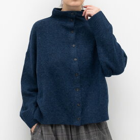 [公式ストア] tukuroi by SUN VALLEY ツクロイ / ウール混ニットミドルゲージ 2WAYカーディガン