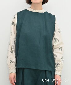 【SALE50%off】[公式ストア] tukuroi by SUN VALLEY ツクロイ / リネン 平織 2WAYベスト