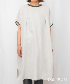 【SALE40%off】[公式ストア] tukuroi by SUN VALLEY ツクロイ / コットンリネン 2WAY ドルマン ワンピース