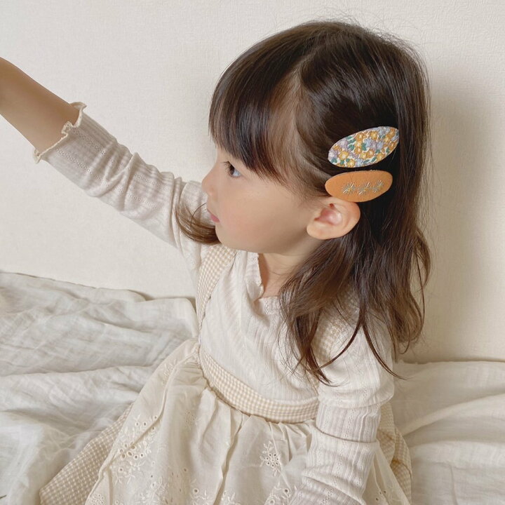 楽天市場 刺繍ヘアピン キッズアクセサリー ベビーアクセサリー 海外子供服 韓国子供服 F Sourire 楽天市場 刺繍ヘアピン キッズアクセサリー ベビーアクセサリー 海外子供服 韓国子供服 F Sourire