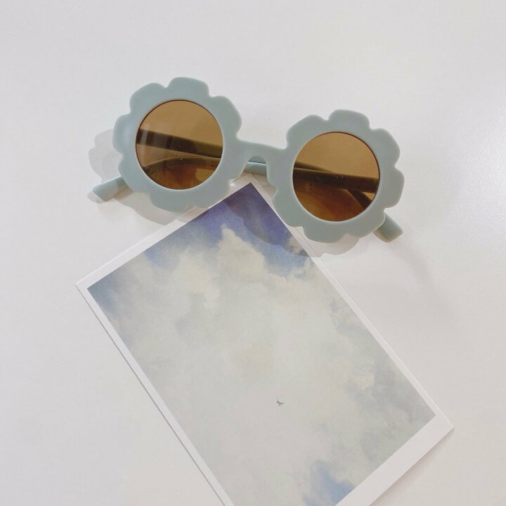 楽天市場 フラワーサングラス キッズサングラス 海外子供服 ベビーサングラス おしゃれ 女の子 可愛い プチプラ子ども服 F Sourire