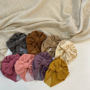 ベビーターバン ベビーヘアアクセサリー ベビーターバン ベビーキャップ 赤ちゃん 海外子ども服 ターバンキャップ リボンターバン