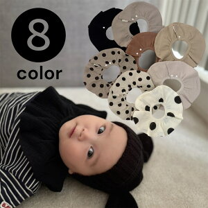 無地ギャザーガーゼスタイ ギャザースタイ フリルスタイ ベビースタイ 赤ちゃん 出産祝い 海外子ども服 涎掛け よだれかけ スタイ つけ襟 ベビーつけ襟 フリル バーステーフォト 360度スタ